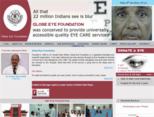 Tablet Screenshot of globeeye.org